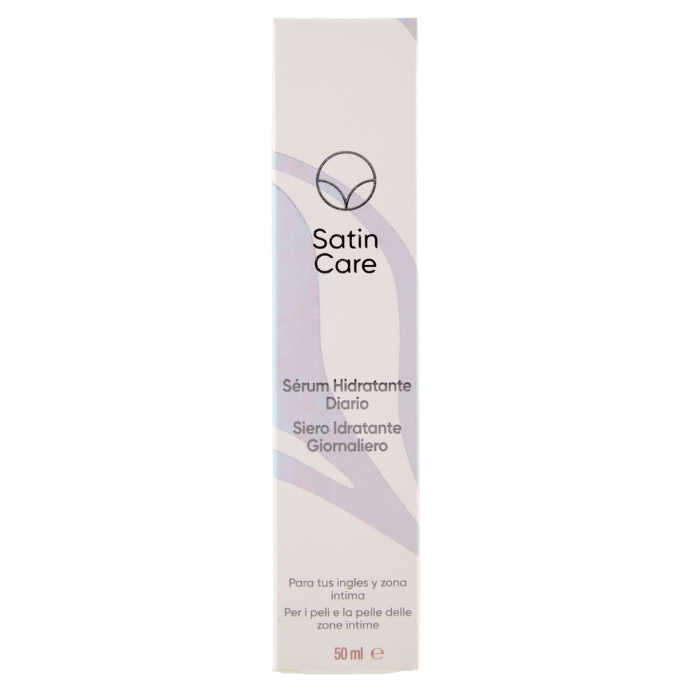 Satin Care Siero Idratante Giornaliero per i peli e la pelle delle zone intime 50 ml